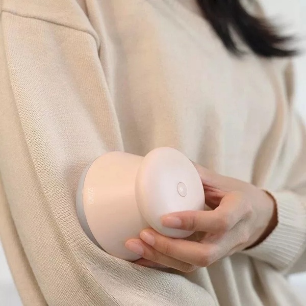 Машинка для удаления катышков с подсветкой Sothing Pudding Fabric Shaver, белый